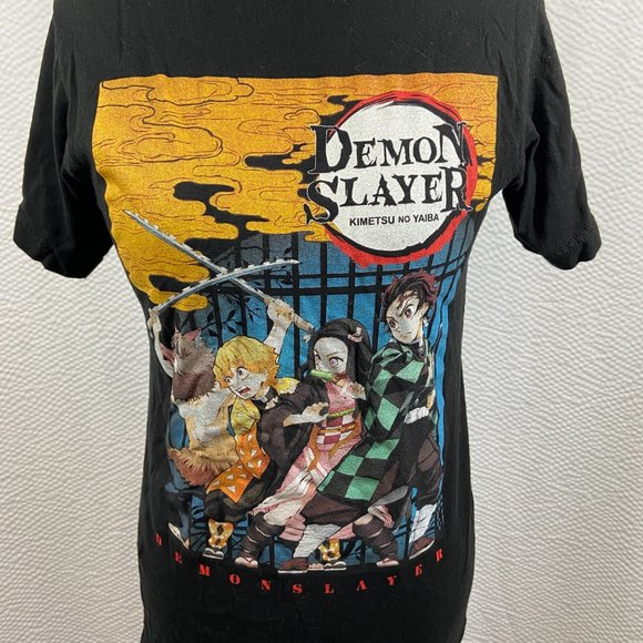 Demon Slayer Group Männer T-Shirt Anime Kimetsu No Yaiba S (34/36) - Picture 2 of 7